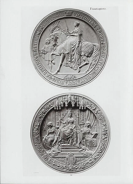 177. Victoria's Second Seal; 178. Counterseal (b / w photo)