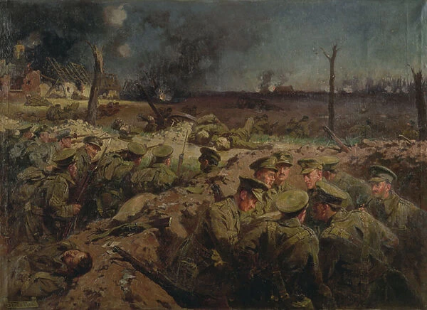 The 4th Suffolks at Neuve Chapelle on 11th March 1915, 1918