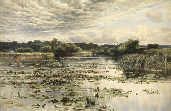 Abingdon, 1887 (oil on canvas)