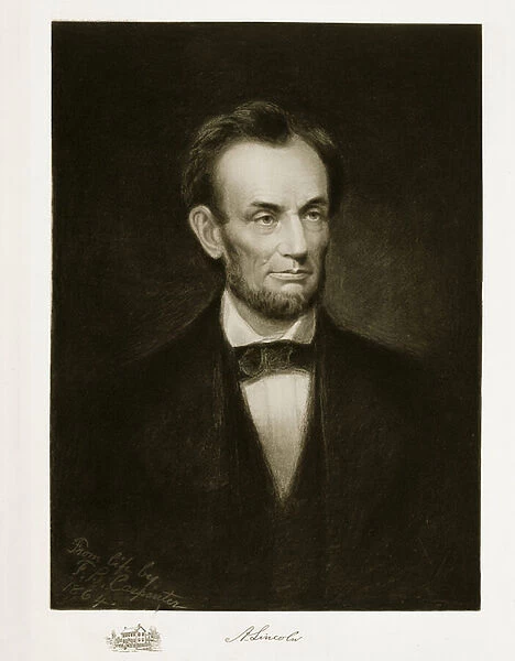 Abraham Lincoln, 16th President of the United States of America, 1864, pub