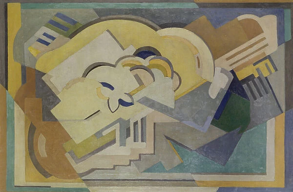 Abstract Composition, 1933 (oil on canvas)
