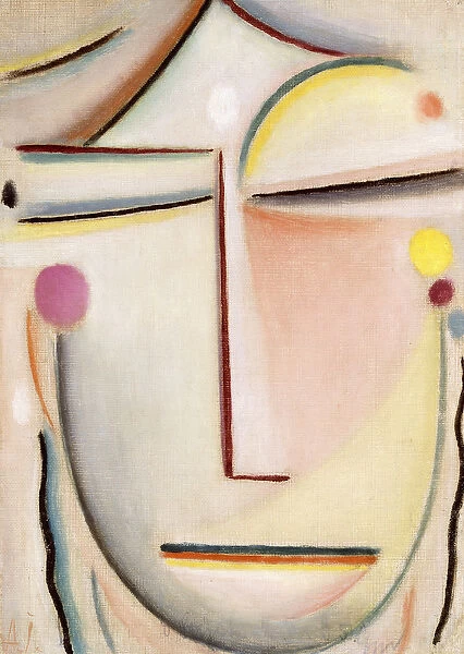 Abstract of a Head: Morning light, c. 1920 (oil on canvas laid down on board)