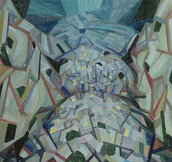 Abstract Landscape, c. 1913-15 (oil on canvas)