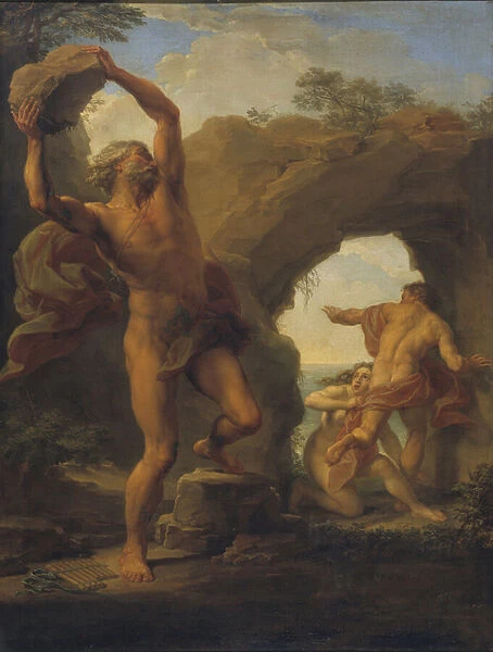 Acis et Galatee - Acis and Galatea, by Batoni, Pompeo Girolamo (1708-1787)