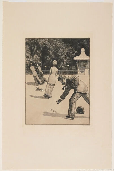 Action, 1881 (etching)