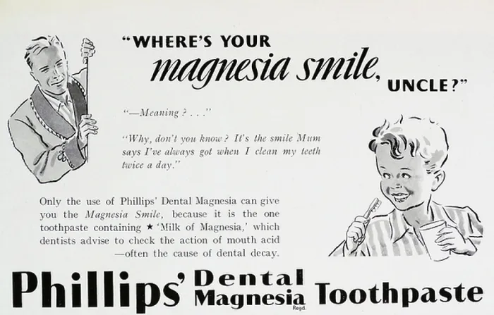 Framed Print : Advert for Phillips magnesia toothpaste Framed Print : Advert for Phillips magnesia toothpaste