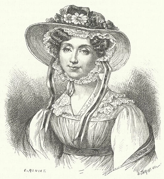 Adeaide, Princess of Orleans (engraving)