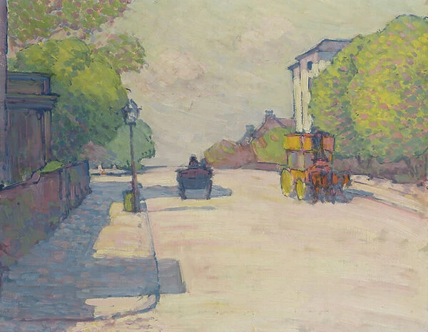 Adelaide Road in Sunlight, 1910 (oil on canvas)