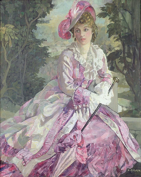 Adelaide Stanley as Kate (oil on canvas)