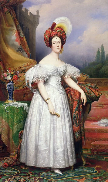 Adele de Guerneval d Esquebecq, Marquise de Bethisy, 1835 (oil on canvas)