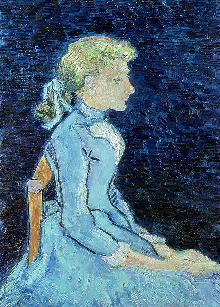 Adeline Ravoux, 1890 (oil on canvas)