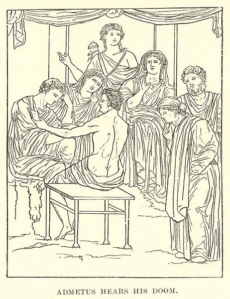 Admetus Hears his Doom (engraving)