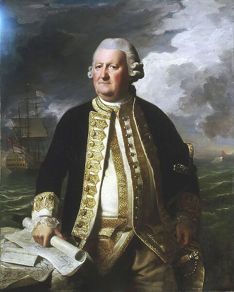 Admiral Clark Gayton (1720-1787), 1779 (oil on canvas)