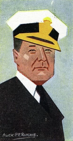 Admiral of the Fleet, Earl Beatty, 1926 (colour litho)