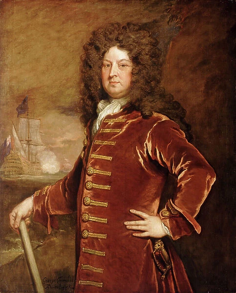 Admiral George Churchill (1654-1710), late 17th to early 18th century (oil painting)
