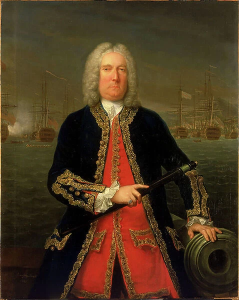 Admiral Thomas Mathews (1676-1751), 1743 (oil on canvas)