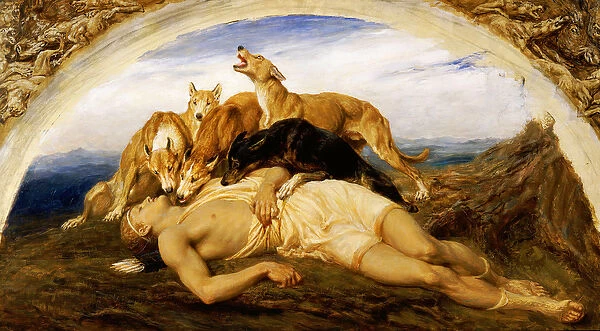 Adonis Wounded, 1887 (oil on canvas)
