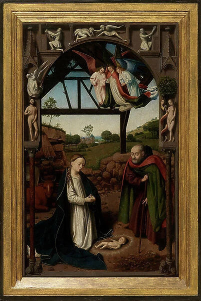 Adoration of the Christ-Child, 1452 (oil on panel)