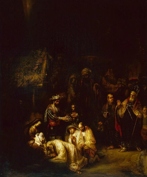 The Adoration of the Kings, 1660-69 (oil on panel)