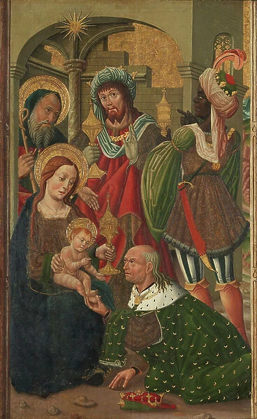 The Adoration of the Kings, c. 1490 (tempera on panel)