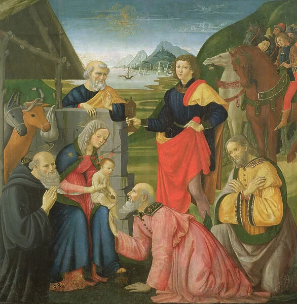 The Adoration of the Magi, 1479 (tempera on panel)