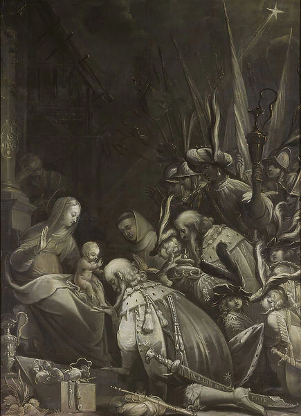 Adoration of the Magi, 1636 (oil on canvas)