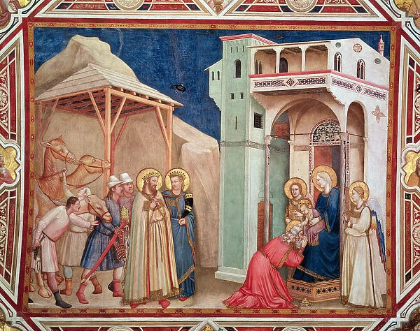 The Adoration of the Magi, c. 1320 (fresco)