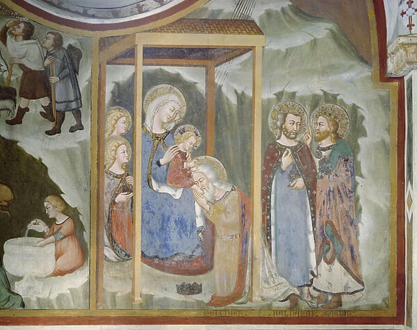 Adoration of the Magi, Chapel of Our Lady (fresco)