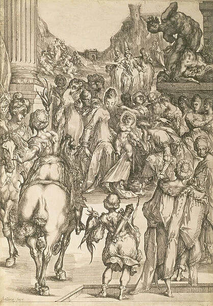 The Adoration of the Magi (etching)