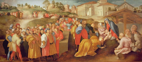 Adoration of the Magi, known as the Benintendi Epiphany (oil on panel)