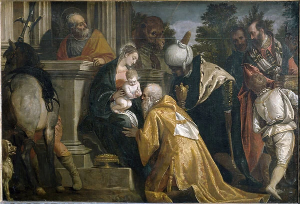 The Adoration of the Magi (Painting, 1573)