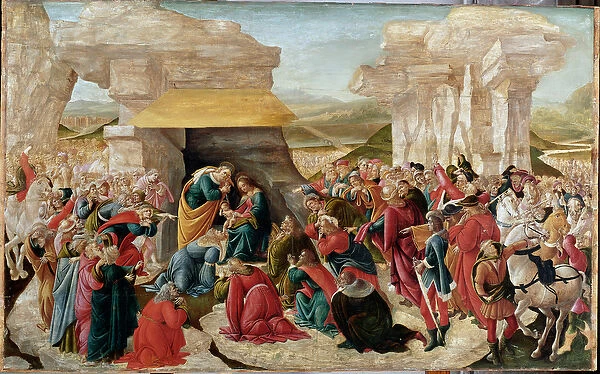 The Adoration of the Magi (Unfinished painting, c. 1500)