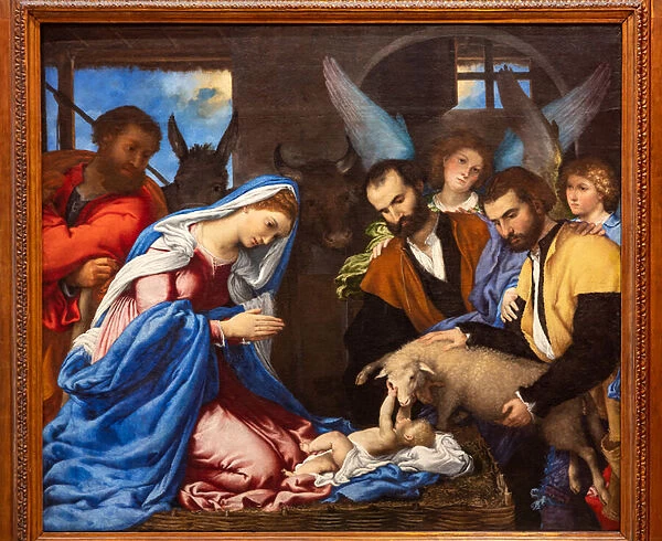 Adoration of the Sheperds, 1530 (oil on cavas)