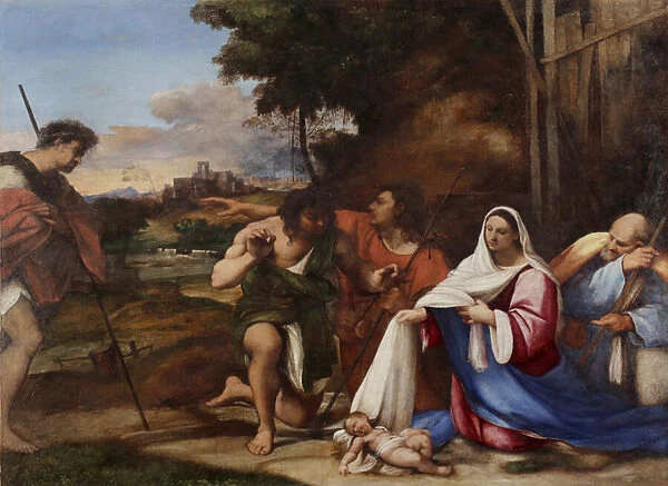 Adoration of the Shepherds, 1510 (oil on canvas)