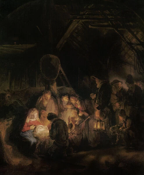Adoration of the Shepherds, 1646 (oil on canvas)