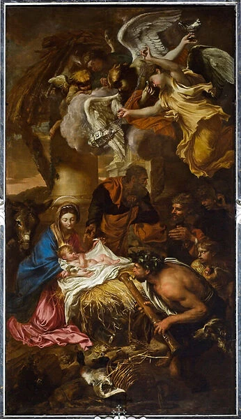 Adoration of the Shepherds, altarpiece, 1645