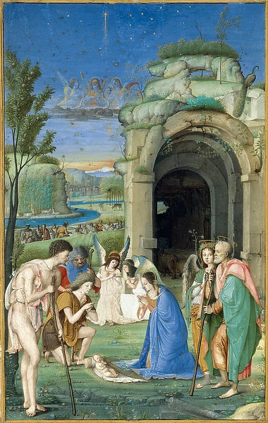 Adoration of the Shepherds, c. 1500 (tempera and gold on parchment)