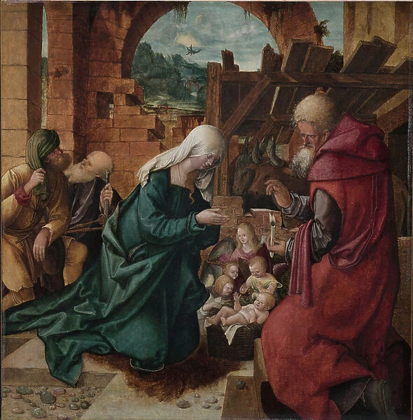 Adoration of the Shepherds, c. 1510 (oil on wood)