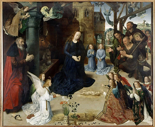 Adoration of the Shepherds (Central Panel of the Tryptic of Portinari'