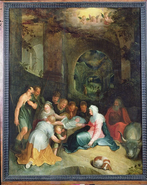 The Adoration of the Shepherds (oil)