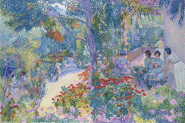 Afternoon in the Garden, 1904-5 (oil on canvas)