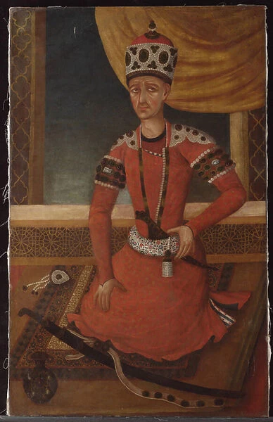 Aga Muhammad Khan Qajar, c. 1820 (oil on canvas)