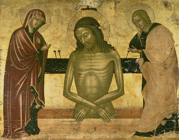 The Agony of Christ with the Virgin and St. John the Baptist c. 1489-93 (panel)