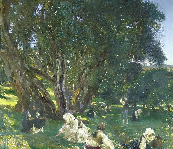 Albanian Olive Gatherers, 1909 (oil on canvas)