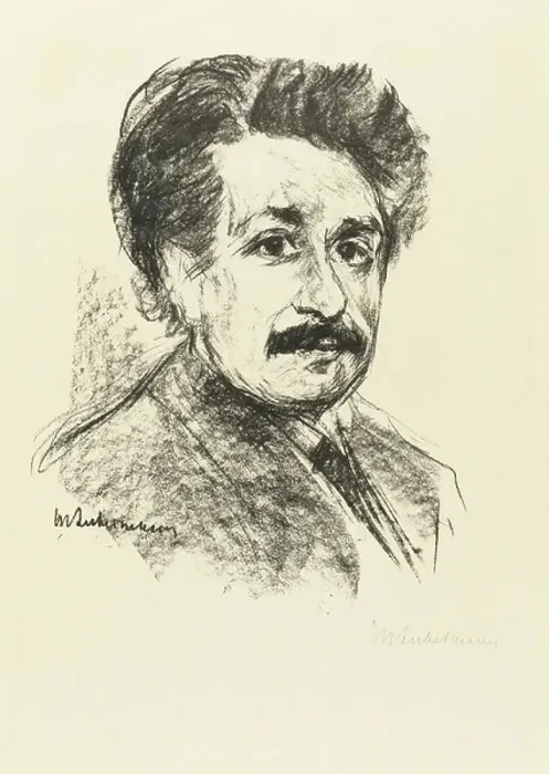 Framed Print : Albert Einstein (drawing)