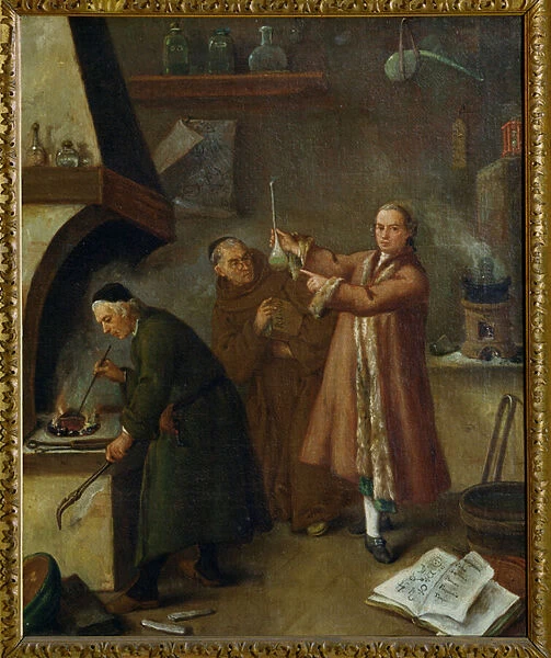 The Alchemists, c. 1757 (oil on canvas)