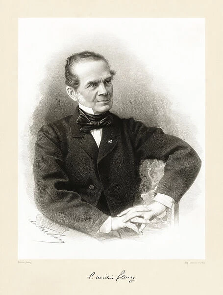 Alfred Auguste Cuvillier-Fleury, 1865-66 (litho)