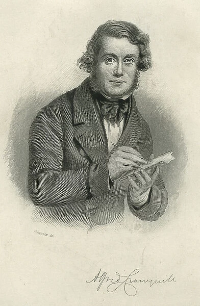 Alfred Henry Forrester, Alfred Crowquill (engraving)