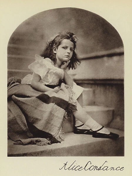 Alice Constance Westmacott, daughter of the sculptor Richard Westmacott (b  /  w photo)