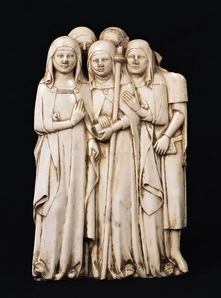 Alinorda, sister of Pope Clement VI (1291-1352) and her children